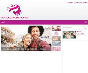 Modanium.com(Sosyal İçerik ve Haber Platformu) Screenshot