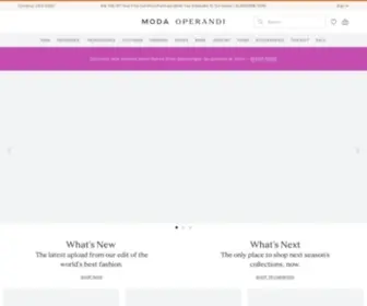 Modaoperandi.com(Women's Designer Clothing Collections & Runway Fashion) Screenshot