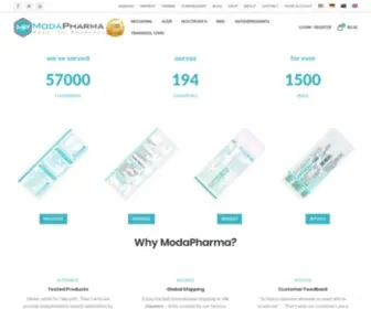 Modapharma.org(Buy Modafinil Online (Provigil)) Screenshot