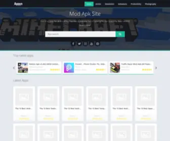 Modapksite.com(ModApk Site) Screenshot