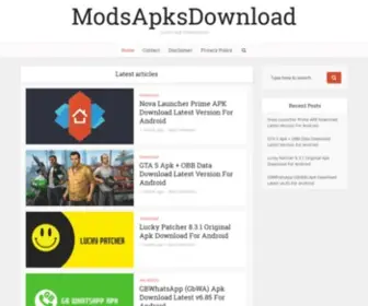 Modapkz.com(You Can Download Awesome Android Apps From ModApkz) Screenshot