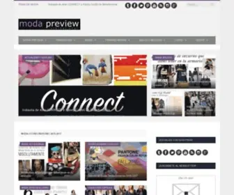 Modapreviewinternational.com(Revista de Moda) Screenshot