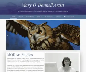 Modartstudios.ie(Mary O' Donnell Artist) Screenshot