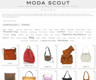 Modascout.com(Italian fashion search engine) Screenshot