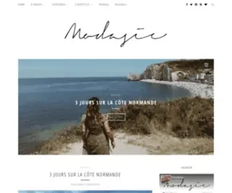 Modasic.com(Lifestyle, Familly, mode) Screenshot