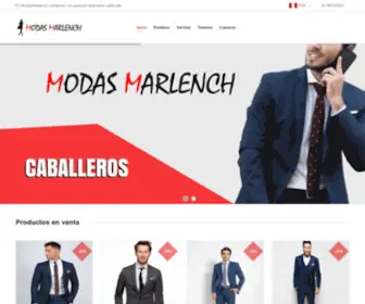 Modasmarlench.com.pe(Modas Marlench) Screenshot