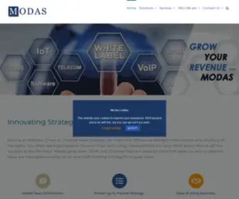 Modassystems.com(MODAS) Screenshot