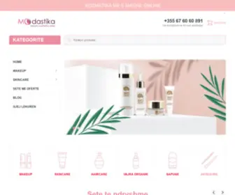 Modastikacosmetics.com(Modastika Cosmetics) Screenshot