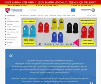 Modatools.com.tr(Toptan Ürün Tedarik Merkezi B2B) Screenshot