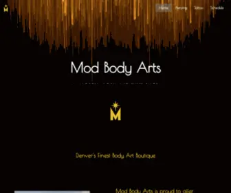 Modbodyarts.com(Mod Body Arts) Screenshot