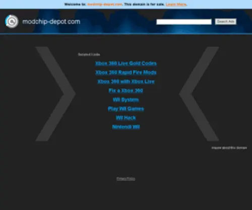 Modchip-Depot.com(Modchip Depot) Screenshot
