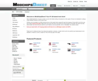 Modchipsdirect.com(North Americas #1 Mod Chip Reseller) Screenshot