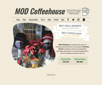 Modcoffeehouse.com(MOD Coffeehouse) Screenshot