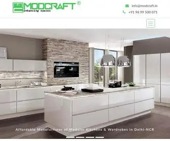 Modcraft.in(Modcraft Modular kitchens) Screenshot