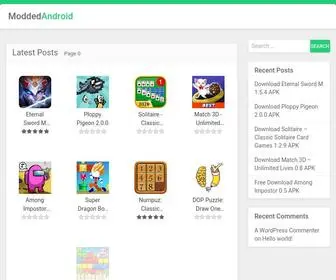 Modded-Android.com(Modded Android) Screenshot