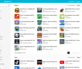 Moddroid.io(Center of android apk mods) Screenshot