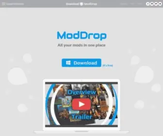 Moddrop.com(Moddrop) Screenshot