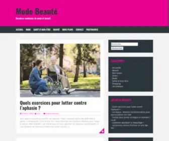 Mode-Beaute.info(Mode Beaute info) Screenshot