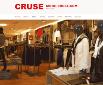 Mode-Cruse.com(Wartungsmodus) Screenshot