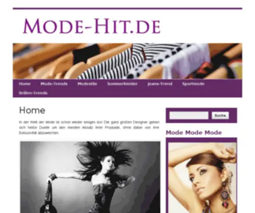 Mode-HIT.de(Mode HIT) Screenshot