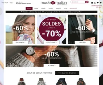 Mode-IN-Motion.com(Soldes Dernière Démarque Bijourama) Screenshot
