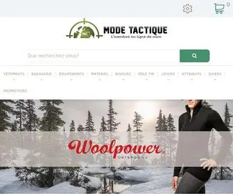 Mode-Tactique.fr(Mode Tactique) Screenshot