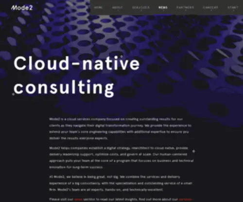 Mode2.com(Modern Application Development) Screenshot