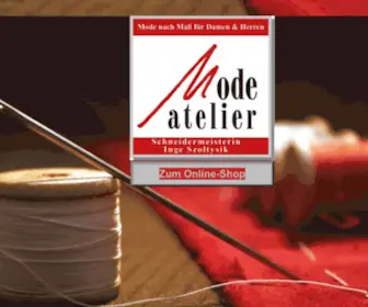 Modeatelier-Inge.de(Individuelle) Screenshot