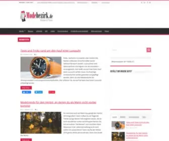 Modebezirk.de(Dein Modemagazin) Screenshot