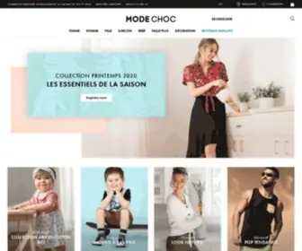 Modechoc.ca(Mode Choc) Screenshot