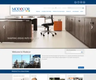 Modecor.com.sa Screenshot