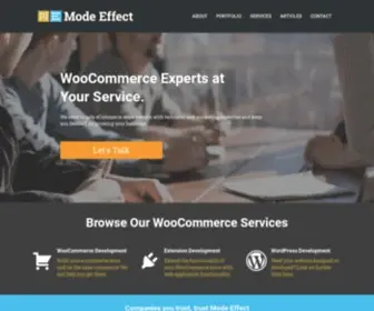 Modeeffect.com(Mode Effect) Screenshot