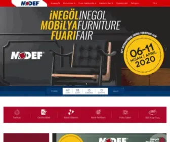 Modefexpo.com(Modef Expo) Screenshot