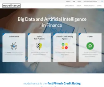 Modefinance.com(L'Agenzia di Rating Fintech) Screenshot