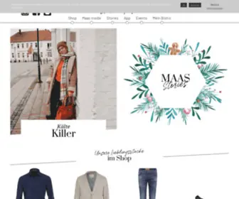 Modehaus-Maas.de(MAAS macht Spaß) Screenshot