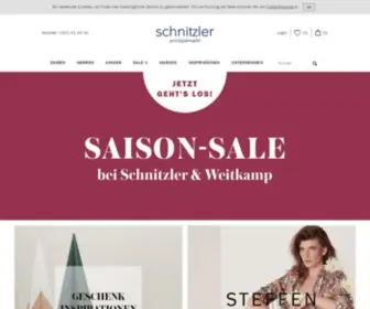 Modehaus-SChnitzler.de(Modehaus Schnitzler) Screenshot