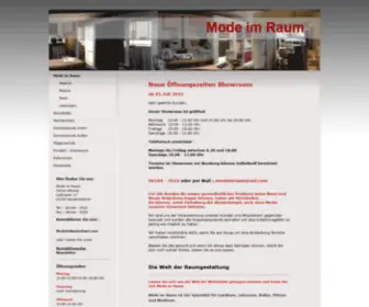 Modeimraum.de(Rollläden) Screenshot