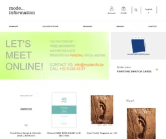 Modeinfo.be(Mode Information) Screenshot