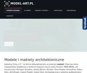 Model-ART.pl(Makiety i modele architektoniczne) Screenshot