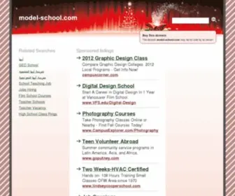 Model-School.com(Model School) Screenshot