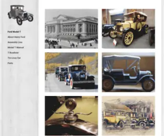 Model-T-Forever.com(The history of the Model T) Screenshot