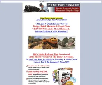 Model-Train-Help.com(Model Railroads) Screenshot