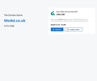 Model.co.uk(model) Screenshot