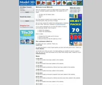Model3D.biz(3D Furniture Models) Screenshot