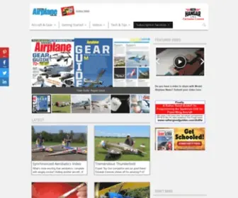 Modelairplanenews.com(RC Airplane News) Screenshot
