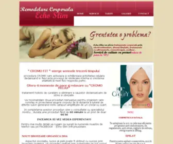 Modelare-Corporala.ro(ECHO SLIM) Screenshot