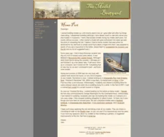 Modelboatyard.com(The Model Boatyard Home Port) Screenshot