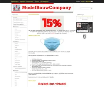 Modelbouwcompany.nl(Alles voor modelbouw) Screenshot
