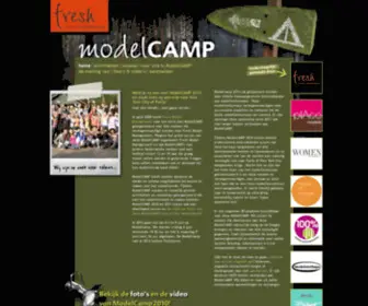 Modelcamp.nl(ModelCamp by Fresh Model Management) Screenshot