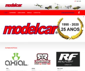 Modelcar.pt(Distribuidor de produtos RC para Portugal e Espanha. TLR) Screenshot